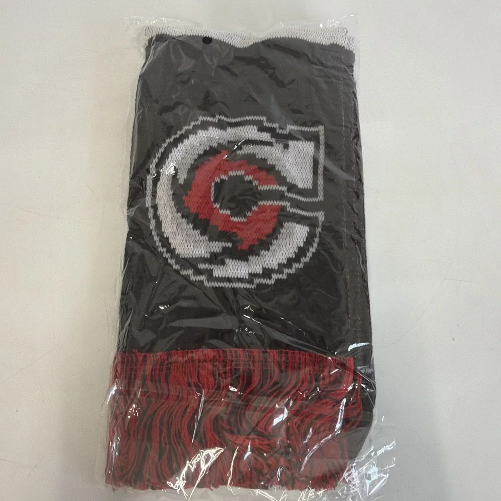 Cincinnati Cyclones Hockey Knit Fan Promo Scarf  New In Package